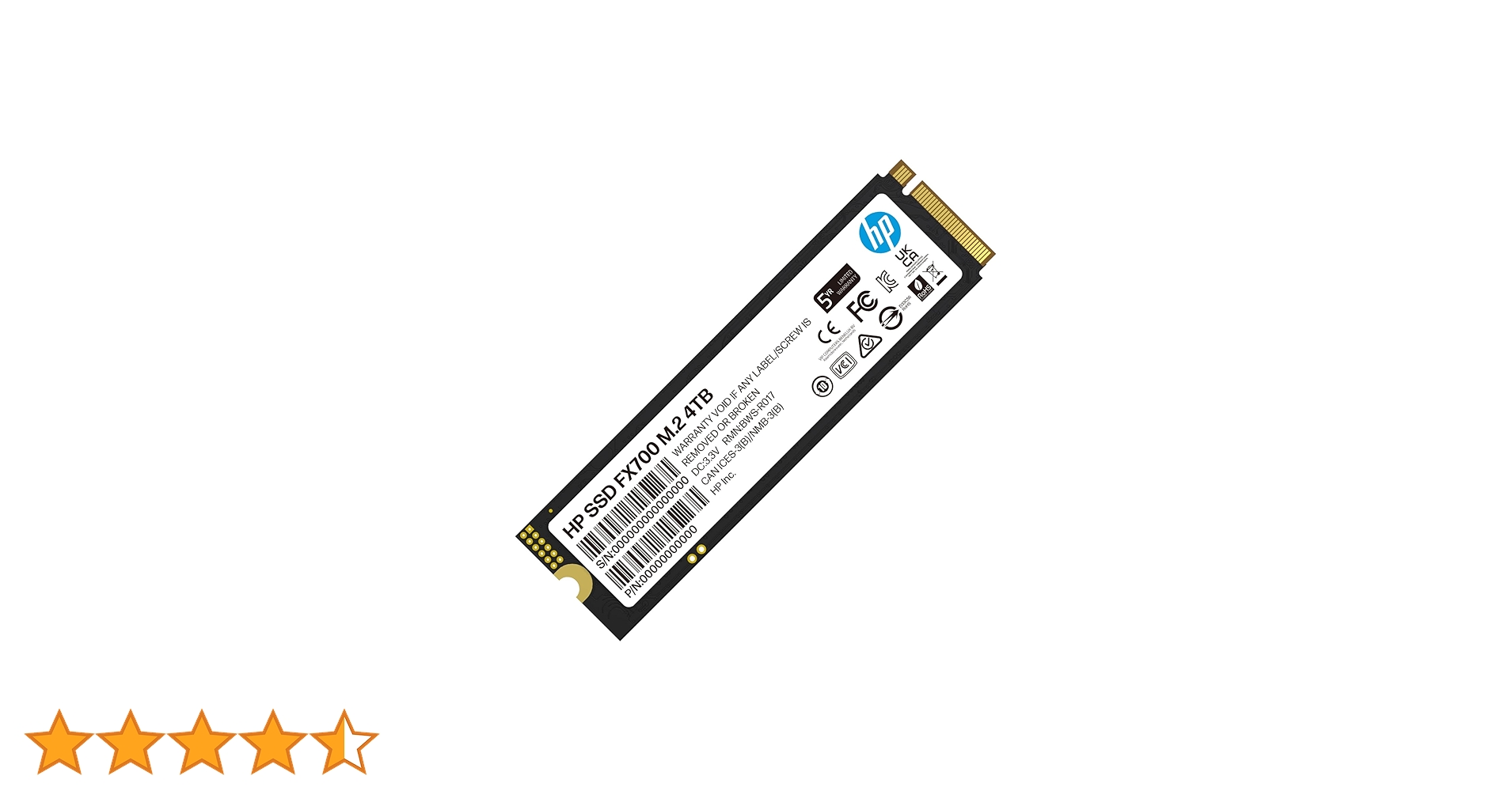 内蔵型SSD HP SSD FX700 M.2 4TB Amazon | HP FX700 4TB SSD NVMe2.0 M.2 Type 2280 PCIe Gen4×4